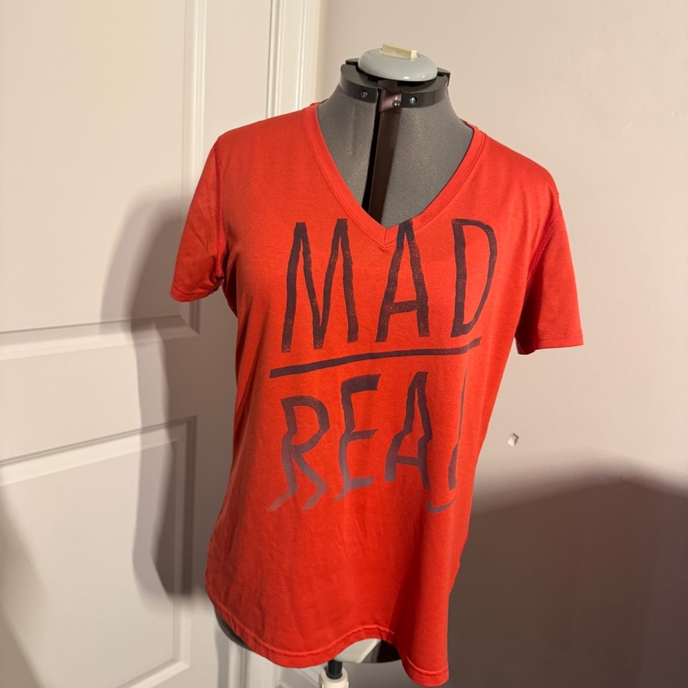 Nike "Mad Real" Graphic V-Neck Tee